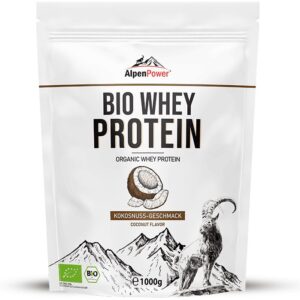 AlpenPower Bio Whey Protein- Kokosnuss