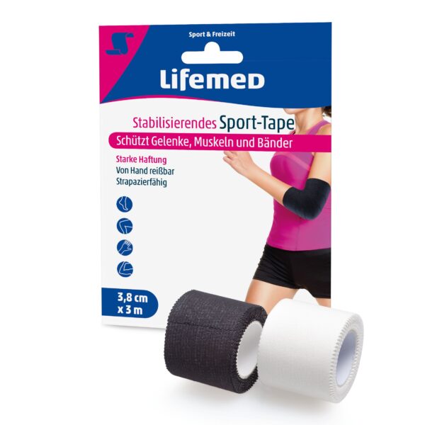 Lifemed Stabilisierendes Sport-Tape 3 m x 3