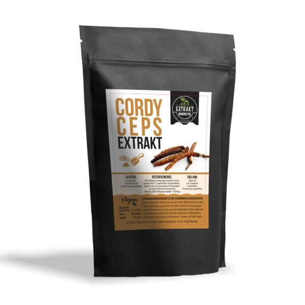 Extrakt Manufaktur Cordyceps Extrakt Pulver