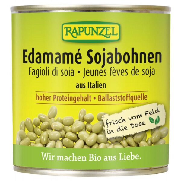 Rapunzel - Sojabohnen Edamamé in der Dose