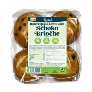 Locawo High Protein & Low Carb Schoko Brioche