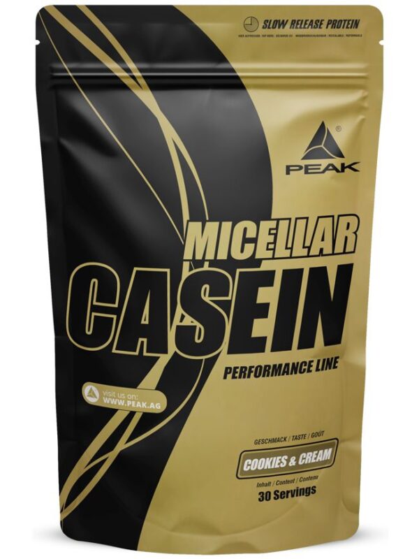 PEAK Micellar Casein - Geschmack Cookies & Cream