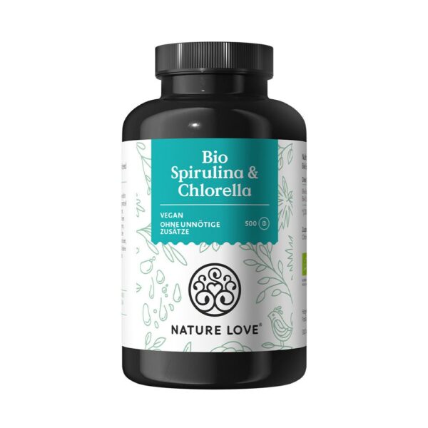 NATURE LOVE® Bio Spirulina & Chlorella