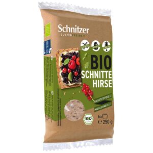 Schnitzer Hirseschnitten Bio glutenfrei