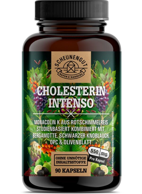 Scheunengut® CHOLESTERIN INTENSO | Monacolin K aus rotem Reis