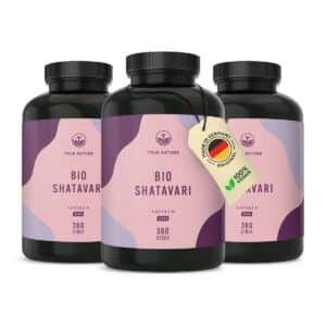 TRUE NATURE® Bio Shatavari Kapseln - Vegan & Made in Germany