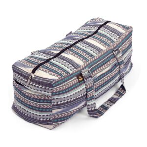 ETHNO Collection: Yoga Kit Bag Ikat-Webstoff