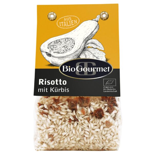 Kürbis Risotto