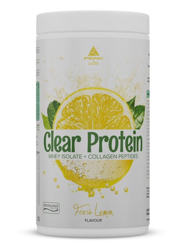 PEAK Clear Protein - Geschmack Fresh Lemon