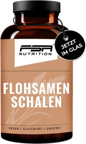 FSA NUTRITION Flohsamenschalen 180 Kapseln im Glas