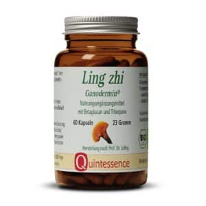 Ling Zhi - Ganodermin Kapseln in Bioqualität von Quintessence