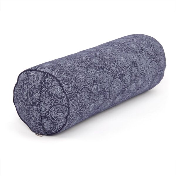 Maharaja Collection: Gemustertes Yoga-Bolster (rund)