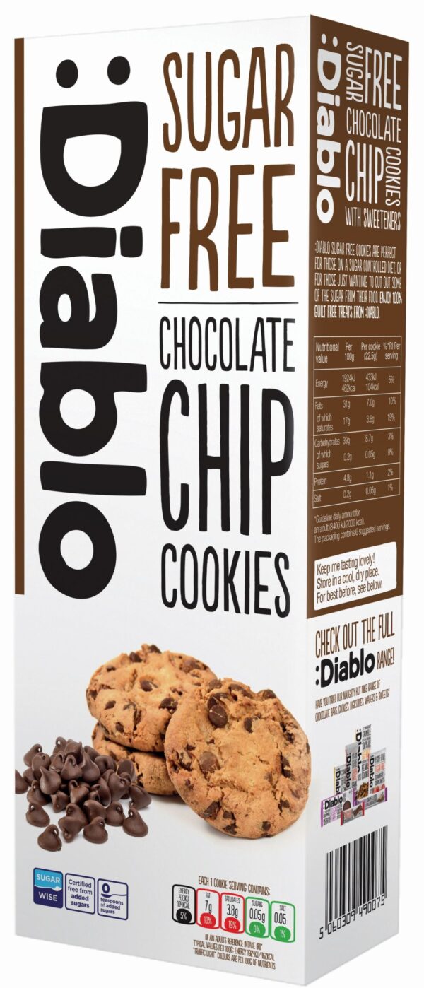 :Diablo Sugar Free Chocolate Chip Cookies