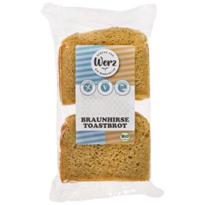 Werz Braunhirse Toastbrot glutenfrei