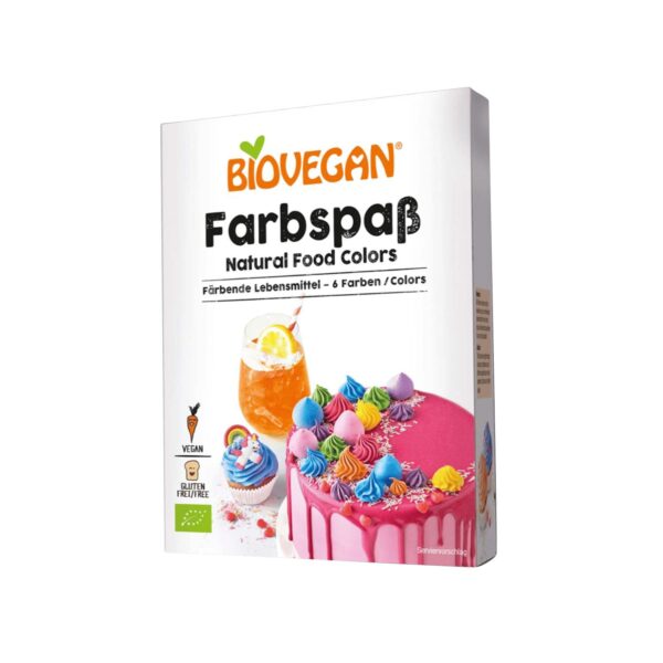 Biovegan FARBSPASS Färbende Lebensmittel