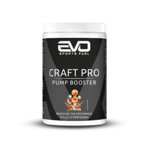 EVO Craft Pro Pump Booster - Peach Ice Tea