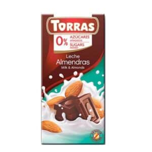 Torras Milk&Almonds Chocolate