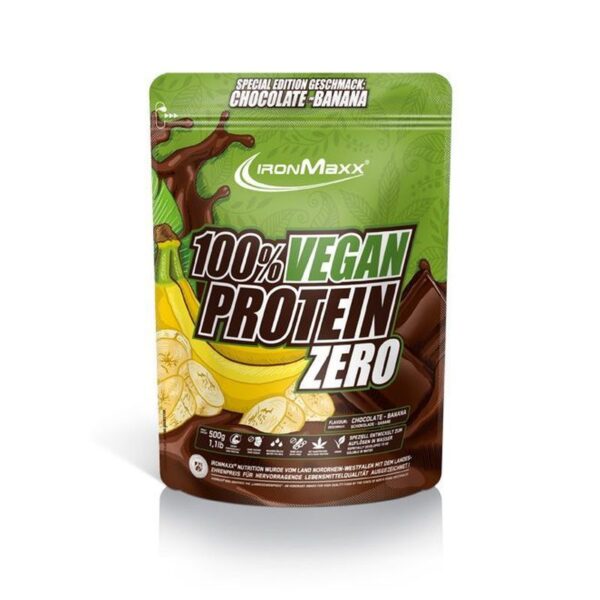 IronMaxx 100% Vegan Protein Zero - Strawberry Lime