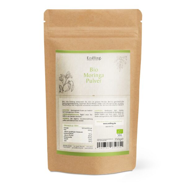 Erdling. Bio-Moringa Pulver