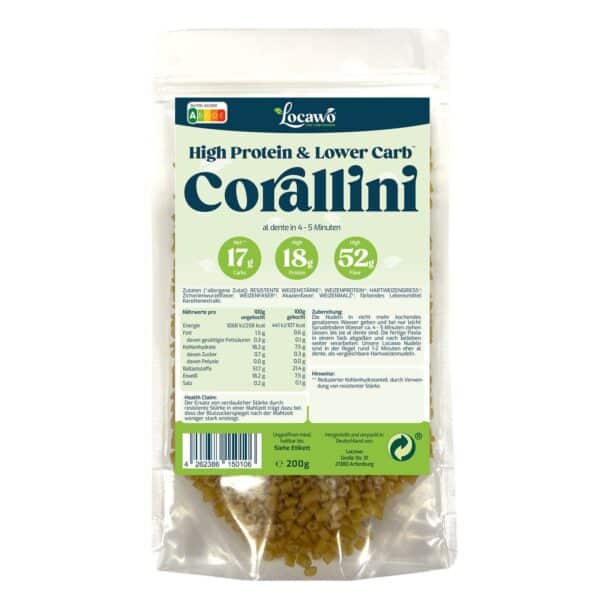 Locawo High Protein & Low Carb Corallini