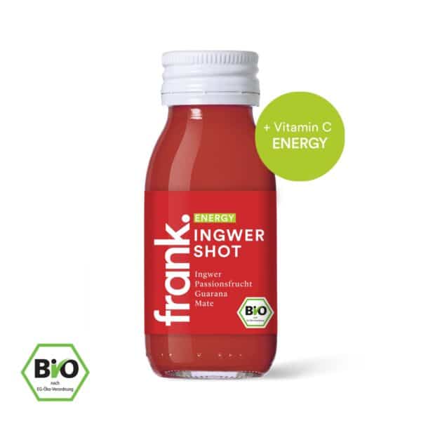 frank. Bio Ingwer Shot Energy