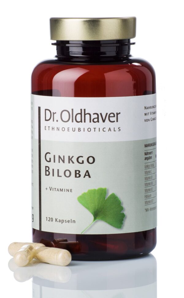 Dr. Oldhaver Gingko Biloba Kapseln + Vitamine