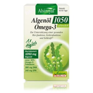 Alsiroyal Algenöl Omega-3 1050 60er