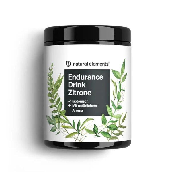 natural elements Endurance Drink  Zitrone