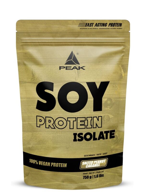 PEAK Soja Protein Isolat - Geschmack Salted  Peanut Caramel